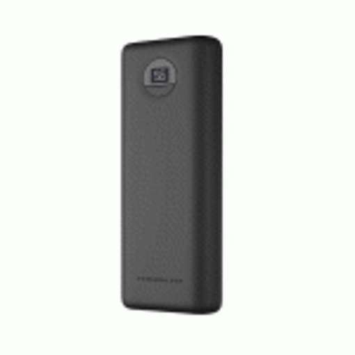 صورة Powerology 20000mAh Compact Power Bank  30W PD & QC3.0 USB-A and USB-C Power Bank black