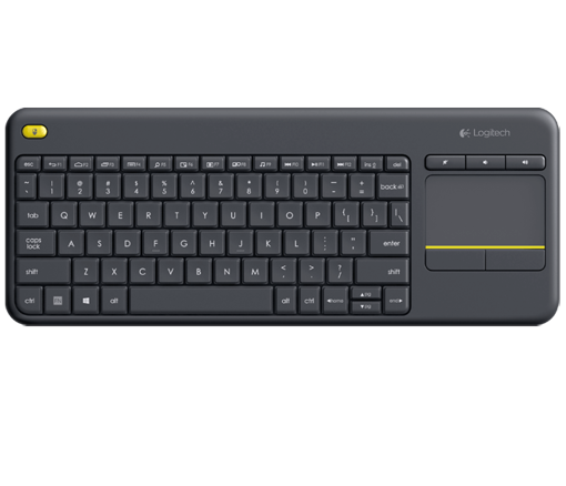 صورة لوحة المفاتيح اللاسلكية مع لوحة اللمس Logitech K400 Plus من لوجيتك لغة عربية