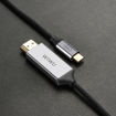 صورة موزع WiWU Alpha Type-C إلى HDMI Usb-C - رمادي