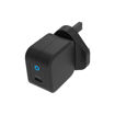 Picture of Powerology Ultra-Compact 20W PD GaN Charger UK - Black