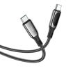 صورة Hoco Cable Type-C to Type-C S51 Extreme 100W charging data sync – Black