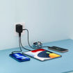 Picture of POWEROLOGY UNIVERSAL MULTI-PORT TRAVEL ADAPTER PD 65W (3X TYPE-C WITH 2X USB-A PORTS)