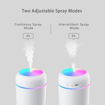 Picture of Cool Mist Humidifier, 300ml Mini Portable Humidifier with Multicolor LED Night Light, 2 Mist Mode and Auto Shut-Off, Personal Desktop Humidifier for Home Office Nursery, Super Quiet (White)