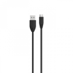 Picture of Powerology Braided USB-A to Type-C Cable 1.2M - Black