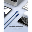 Picture of RAVPower RP-CB1018 Type-C to Lightning Cable 2m Nylon Blue