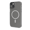 صورة Levelo MagSafe Sensa Clear Back Case For iPhone 14 Pro Max - Clear/Grey