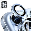 Picture of  IPHONE 14/14 PRO/14 PRO MAX GLASS CAMERA CREATION SERIES - BLACK-Gold-White-purple color