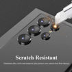 Picture of Samsung Galaxy S22 Ultra 5G Camera Lens Metal Ring Tempered Glass Protector
