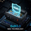 Picture of Mcdodo CH-844 Mecha Series GaN 65W Dual Type-C + USB Mini Size Wall Charger