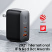 Picture of Mcdodo CH-844 Mecha Series GaN 65W Dual Type-C + USB Mini Size Wall Charger