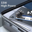 Picture of Mcdodo 33W GaN PD Dual Output Fast Charger Black CH-0591