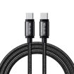 صورة Mcdodo Black Series 240W Type-C to Type-C Data Cable 1.2m CA-3680