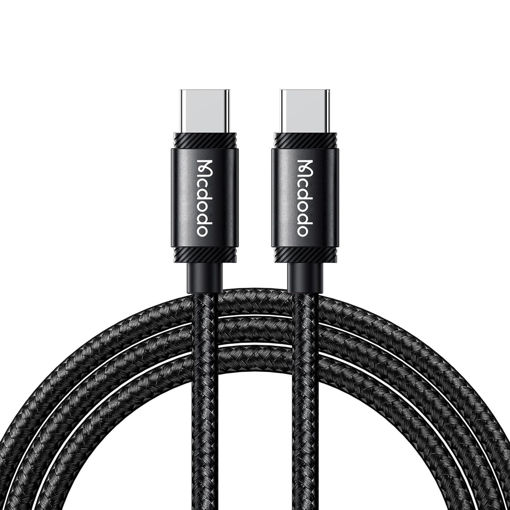 صورة Mcdodo Black Series 240W Type-C to Type-C Data Cable 1.2m CA-3680