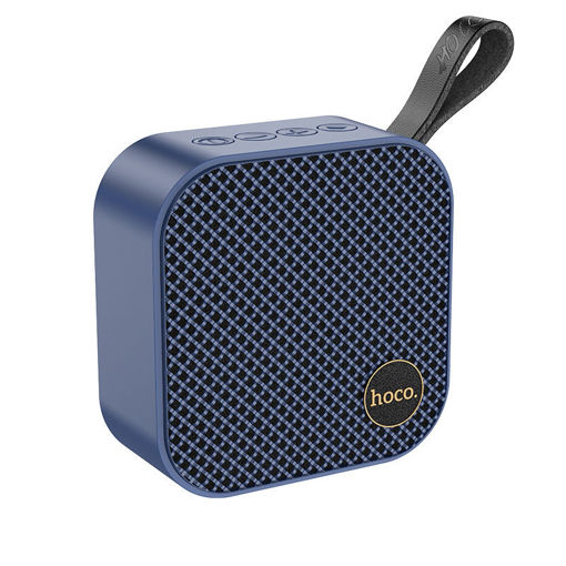 Picture of hoco HC22 Auspicious Outdoor Bluetooth 5.2 Speaker Support TF Card / FM / TWS(Blue)