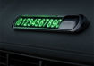 صورة YESIDO C88 Temporary Parking Card Hidden Luminous Parking Number Plate Automotive Interior Accessories